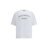 Dsquared² White Cotton T-Shirt